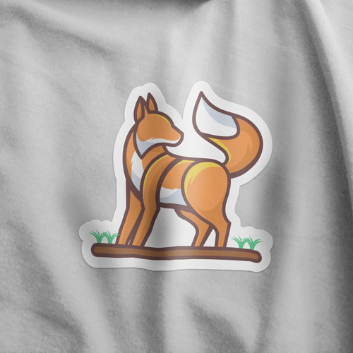 etiqueta termocolante cartela meio-corte personalizado