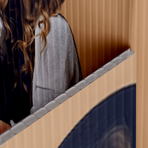 totem cubo - detalhe 3