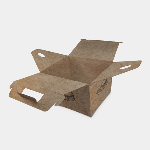 embalagem maleta kit lanche delivery - detalhe 2
