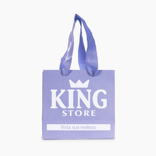 sacola papel personalizado silk premium
