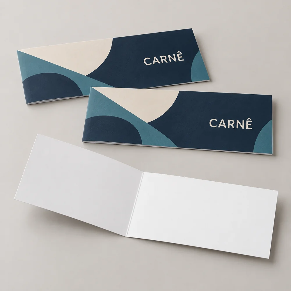 capa de carnê personalizada