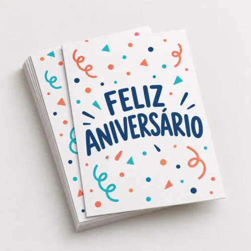 cartão de aniversário