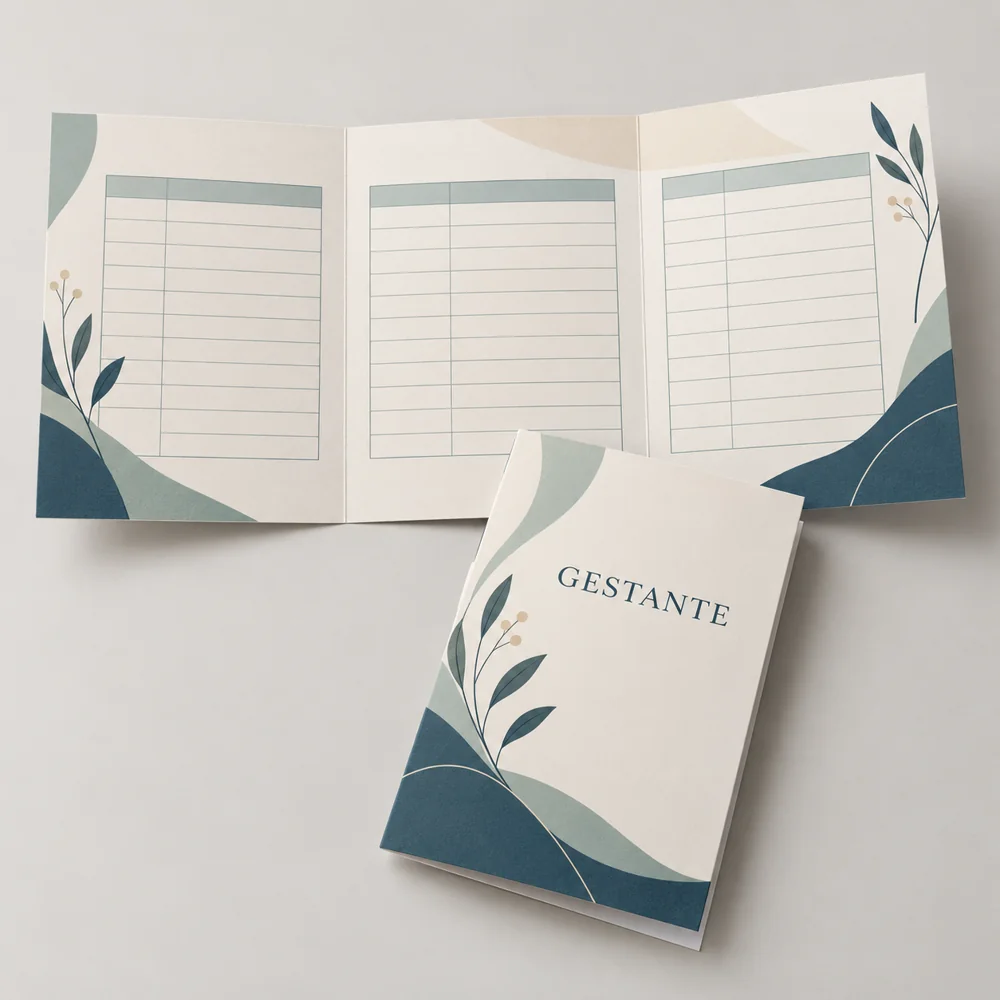 carteirinha da gestante personalizada