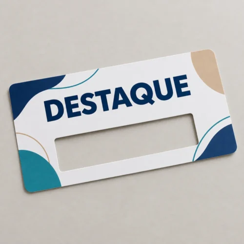 display para etiqueta de gôndola