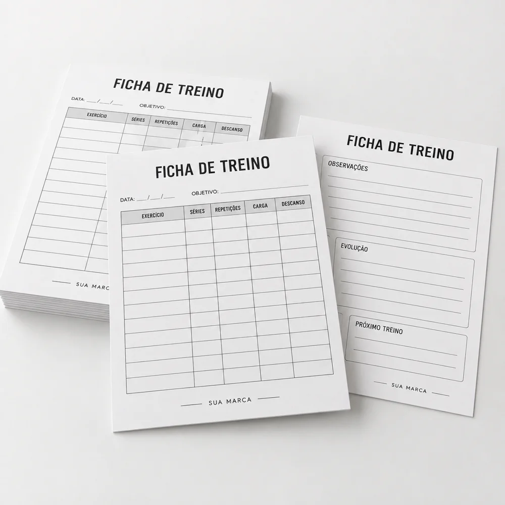 ficha de treino personalizada