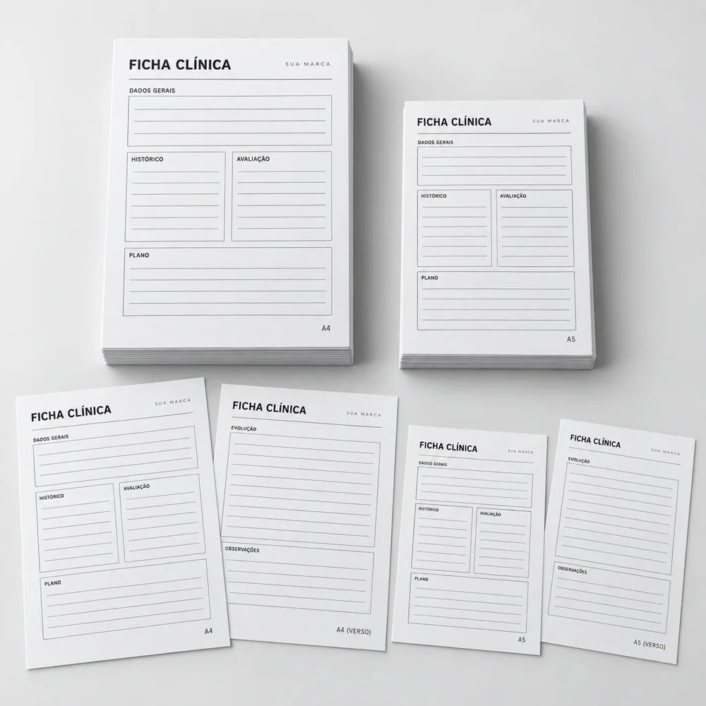 fichas clínicas personalizadas