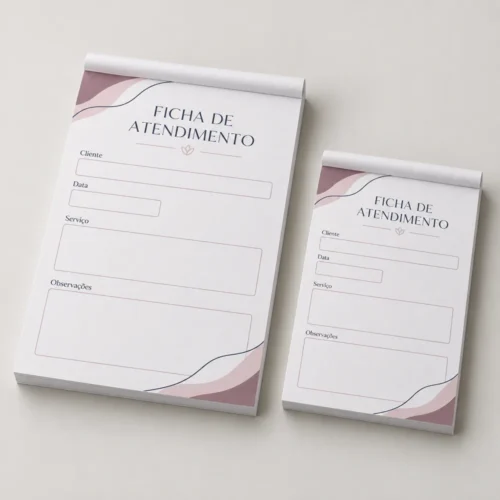 bloco para salão de beleza
