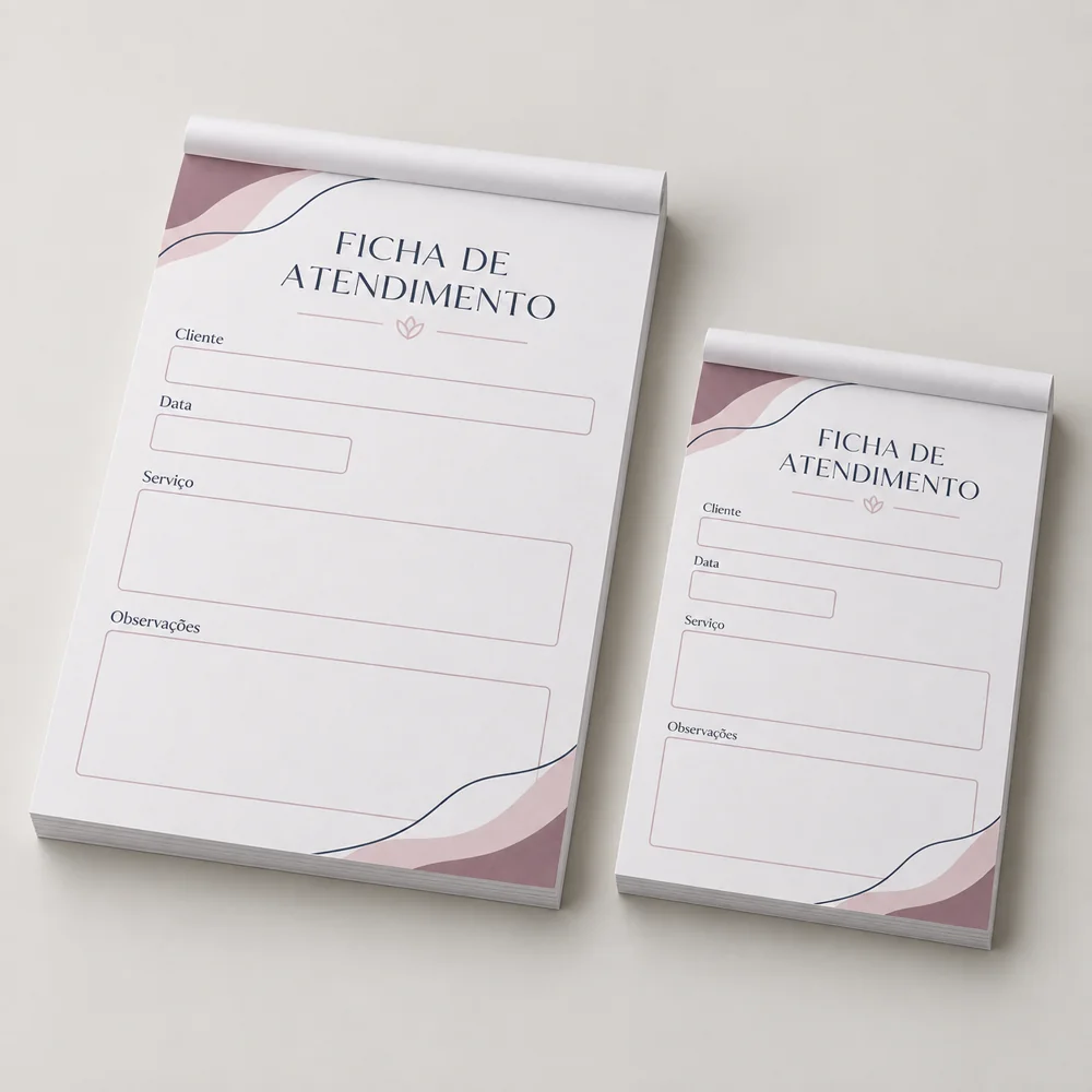 bloco para salão de beleza