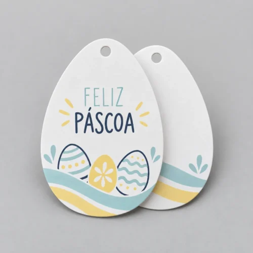 tag de páscoa personalizada