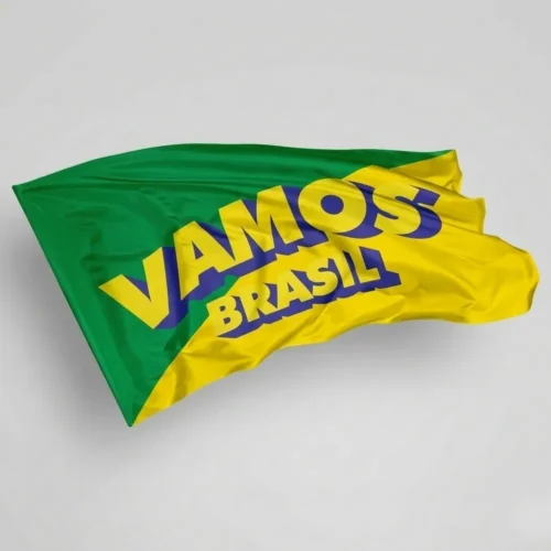 Bandeira Copa Personalizada — referência do modelo