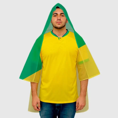 Bandeira Personalizada com Capuz — imagem ilustrativa do modelo