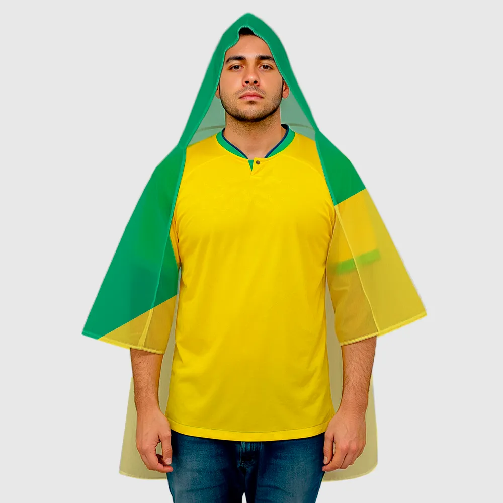Bandeira Personalizada com Capuz — imagem ilustrativa do modelo