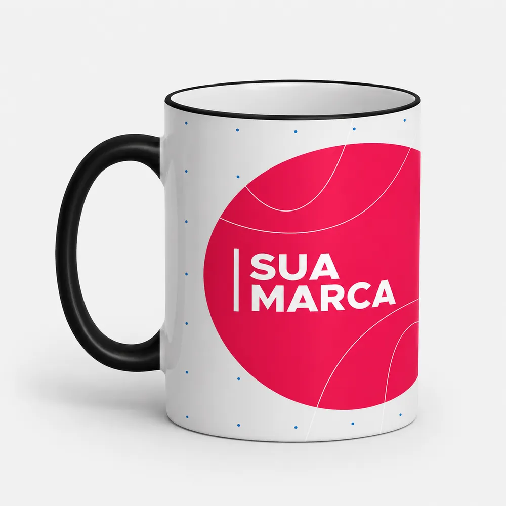 Borda e Alca Preta — Porcelana
