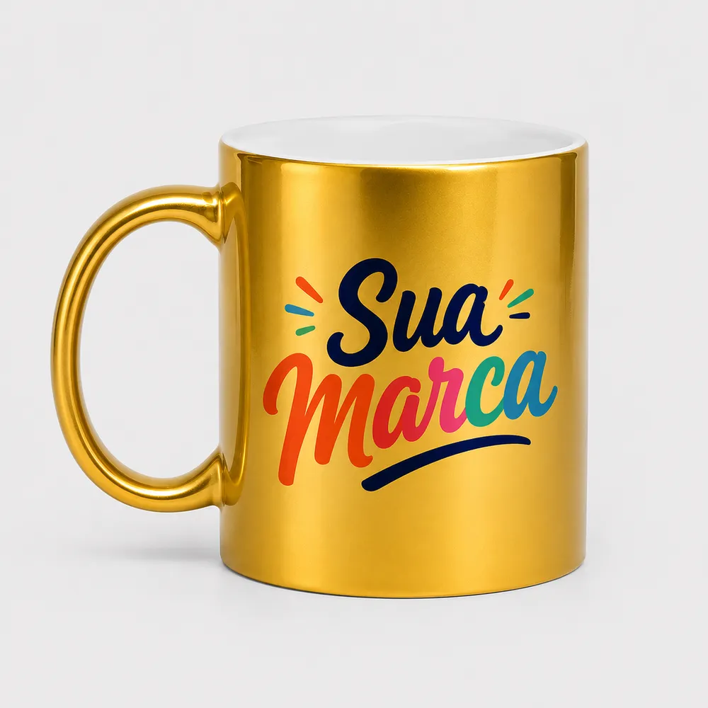 Perolada Dourada — Porcelana