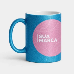 Glitter Azul — Porcelana