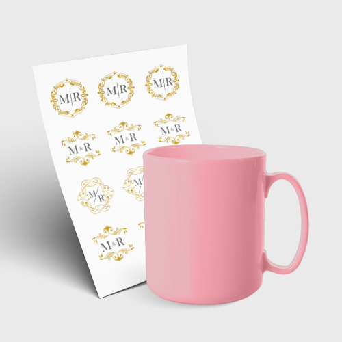 Transfer 400ml com uma folha A3 DTF-UV — PS Rosa Bebe