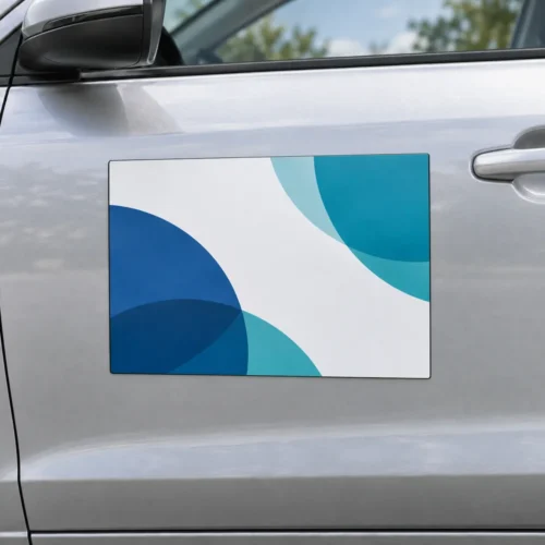 ímã para porta de carro personalizado