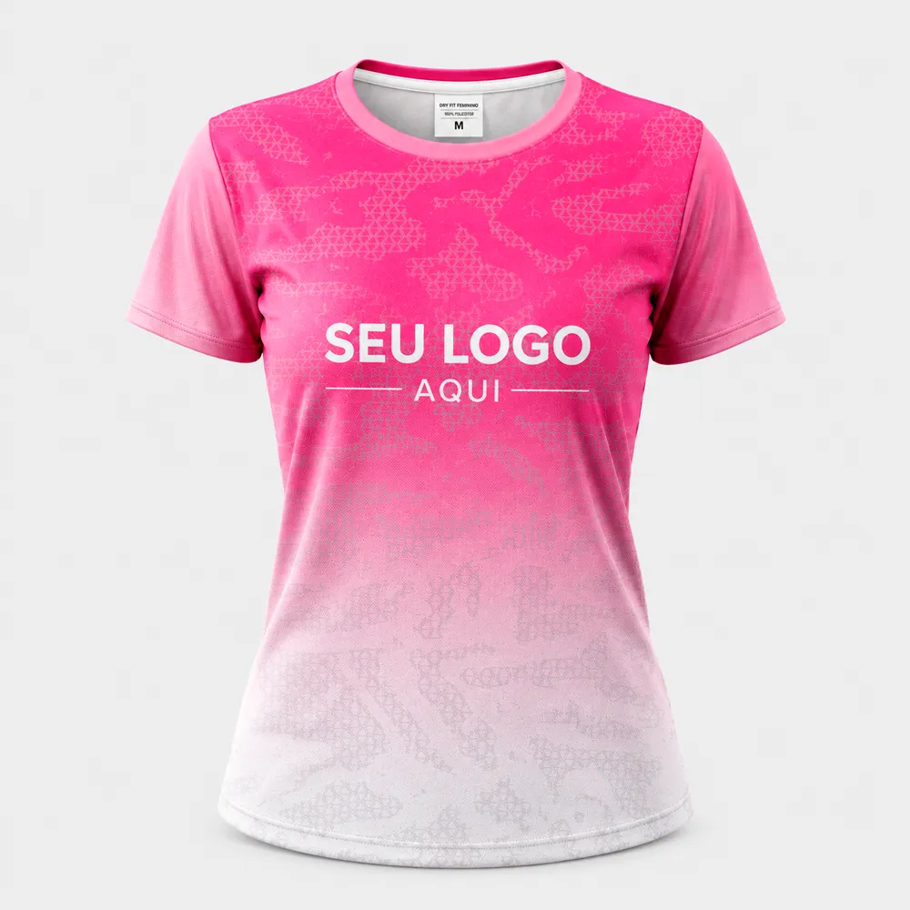 camiseta dry fit feminina personalizada