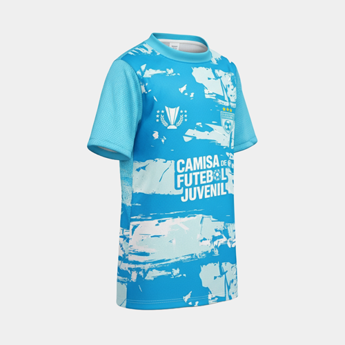 camisa futebol juvenil city personalizada