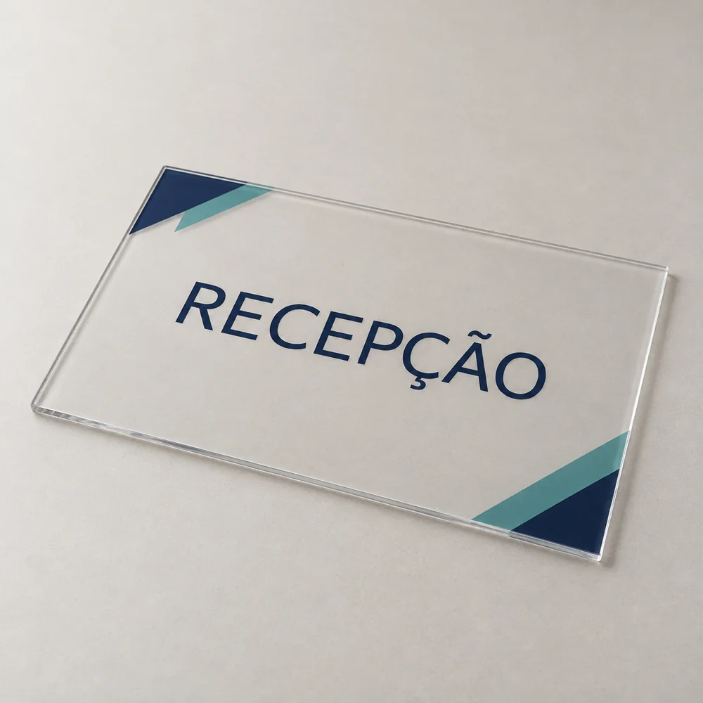 placas de acrílico personalizadas
