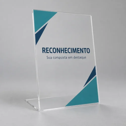 troféu em acrílico personalizado