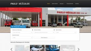 criação de loja virtual  Site Paulo Veículos pauloveiculos 320x180 criação de loja virtual Criação de Loja Virtual, E-Commerce pauloveiculos 320x180