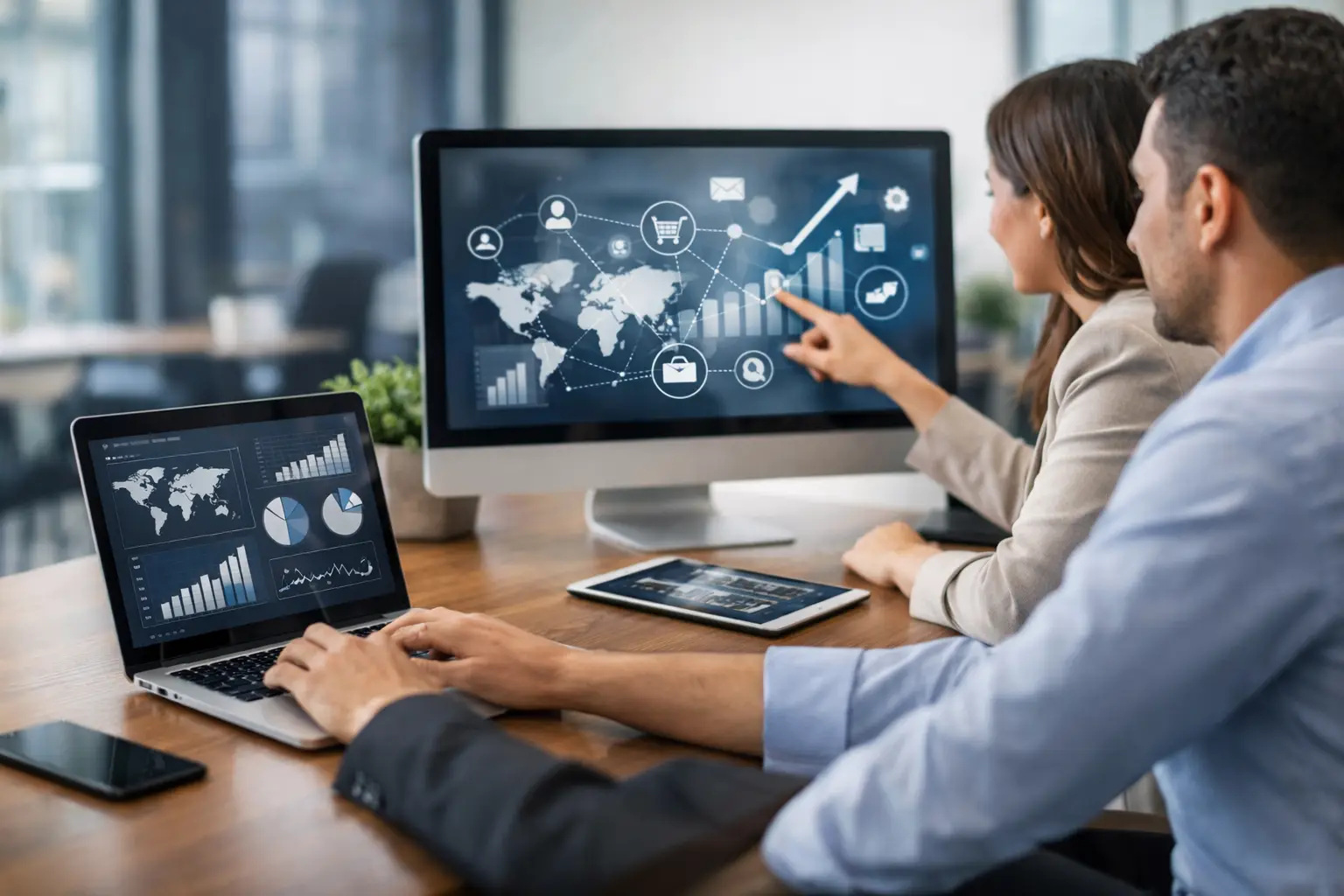 Como estruturar presença digital empresarial