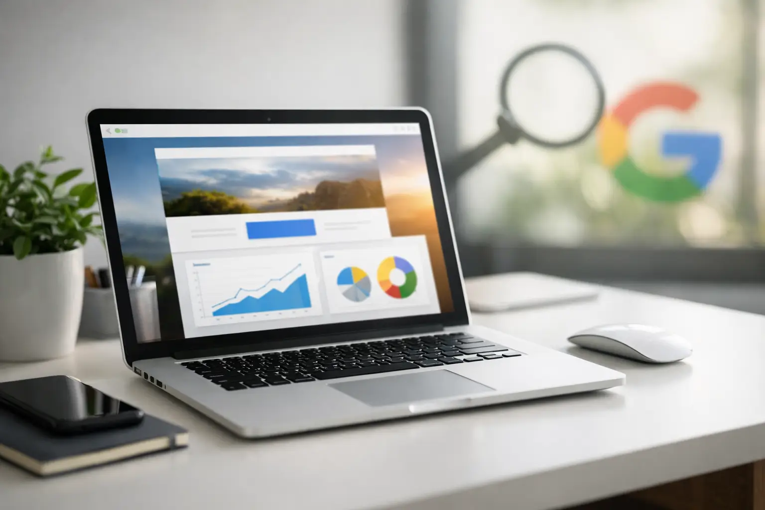 Landing page otimizada para Google de verdade