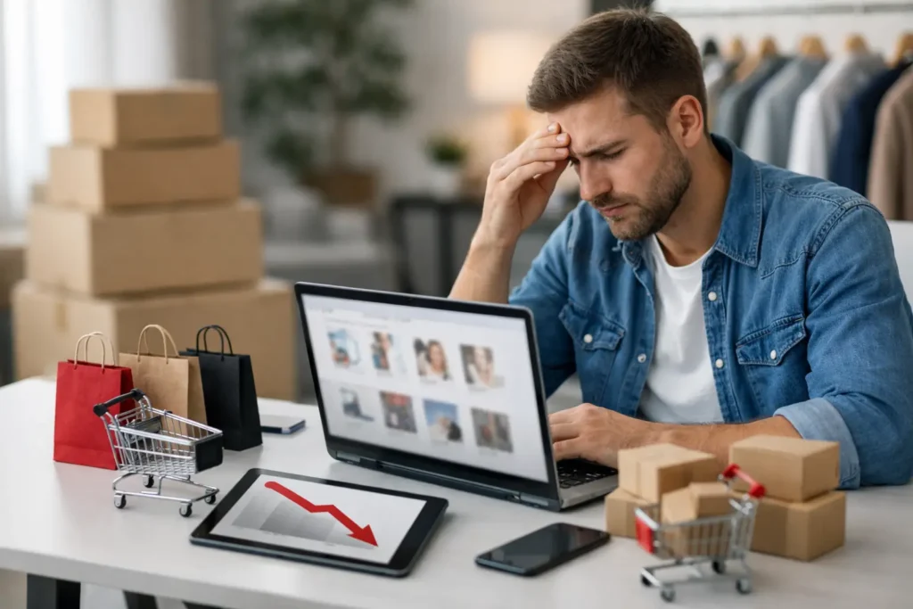 10 erros comuns em lojas virtuais que reduzem vendas
