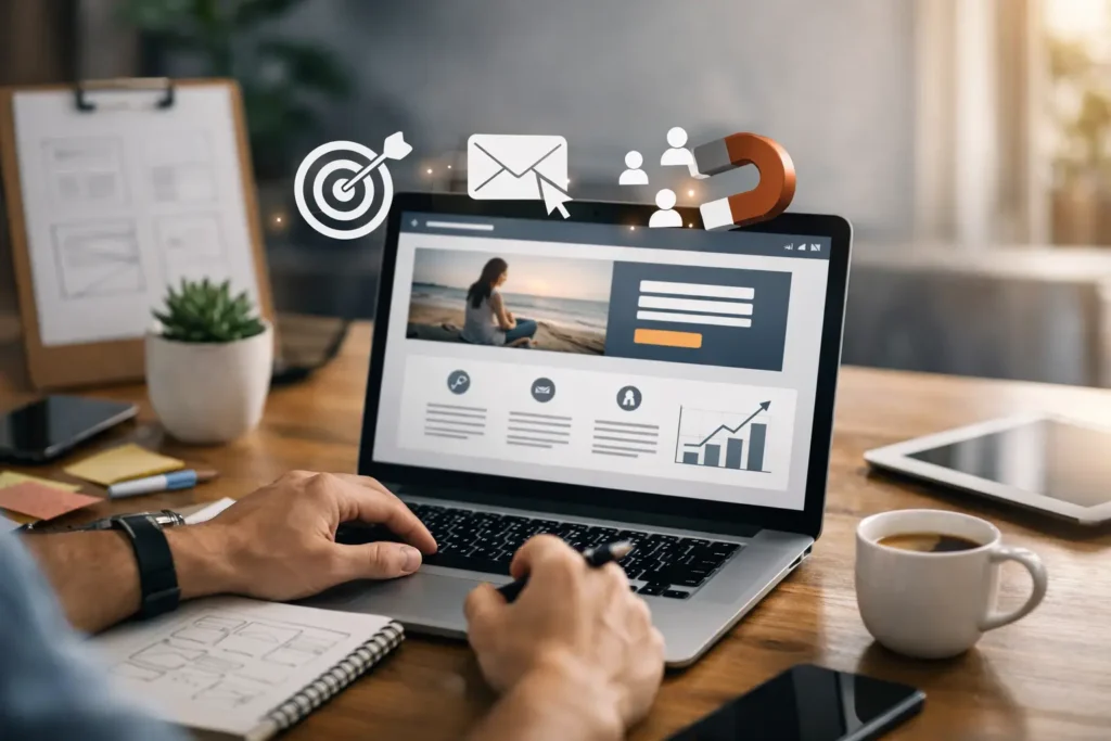 Como criar landing page para leads que converte