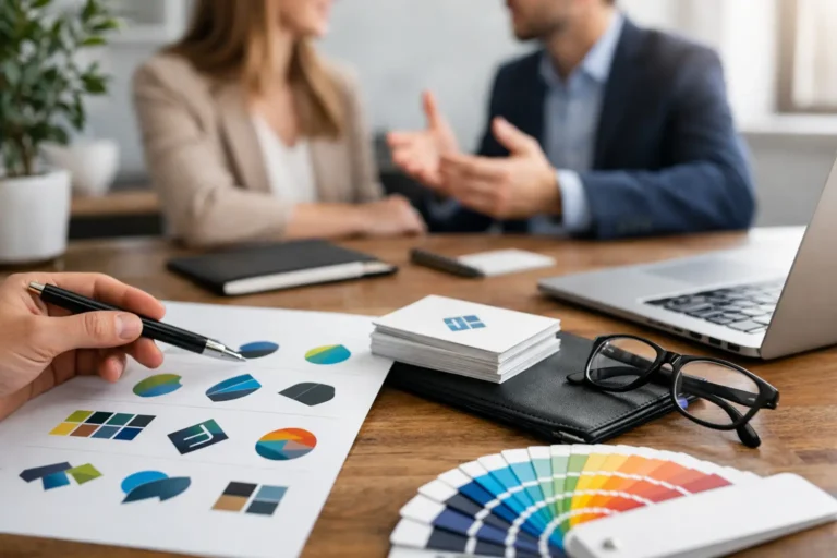 Identidade visual profissional que gera confiança