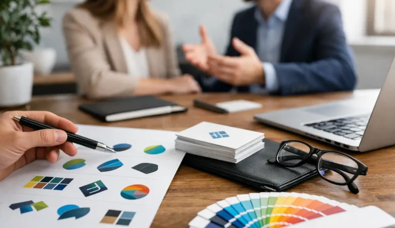 Identidade visual profissional que gera confiança